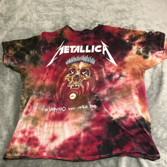 Tie-dye Metallica T-shirt - Picture 1 of 4
